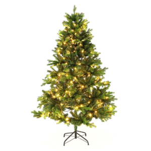 3D vianočný stromček so svetielkami