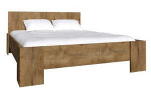 Expedo Manželská posteľ COLORADO L-2 + rošt + penový matrac DE LUX 14 cm