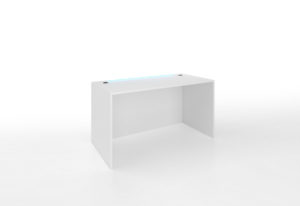 Expedo Počítačový herný stôl ONE A2 s LED