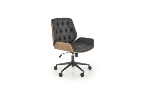 Expedo Kancelárska stolička NAKIA, 60×90-100×65, orech/čierna