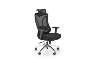 Expedo Kancelárska stolička SHURI, 64×121-129×70, čierna