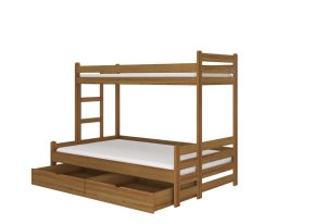 Expedo Detská poschodová posteľ RAIMUND + matrac