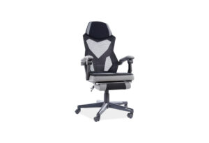 Expedo Kancelárska stolička HILUX Q-939, 56x108x48, čierna/sivá