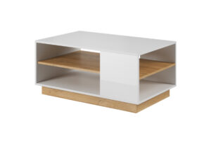 Expedo Konferenčný stolík ARMONA, 100×45,5×60, biela/dub grandson