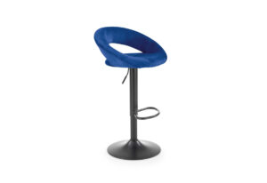 Expedo Barová stolička KAIMAN, 53×78-100×48, modrá
