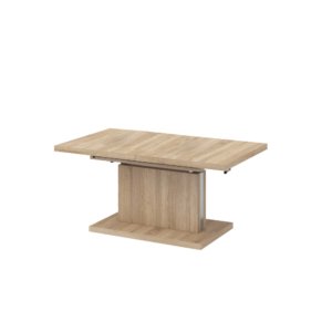 Jedálenský/konferenčný rozkladací stôl, dub sonoma, 120-200×70 cm, ARTON